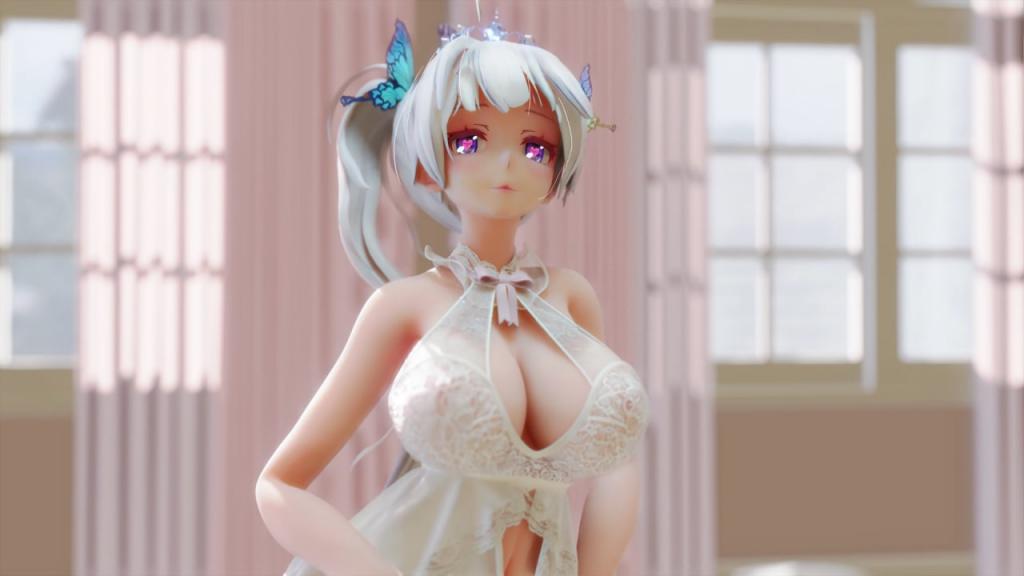 MMD86 花嫁御姐淫光四射 婚纱爆操夜袭盛宴